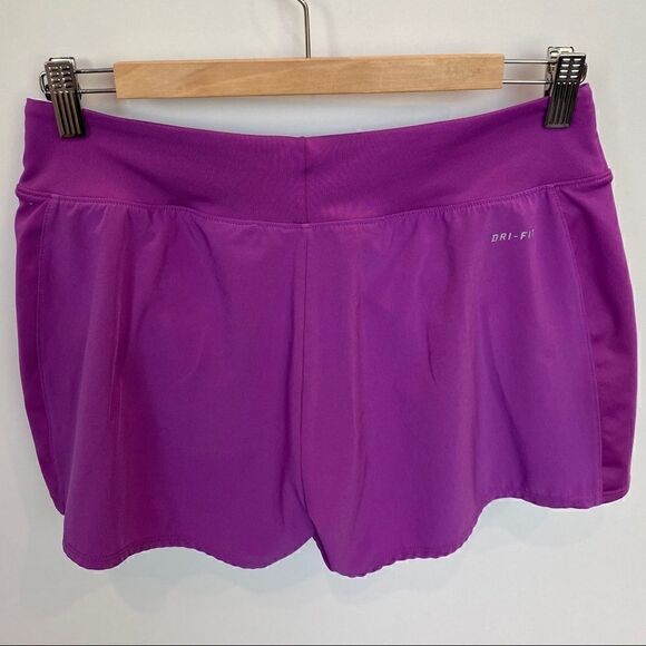 Nike Dri Fit Women’s Purple Short - Picture 3 of 7